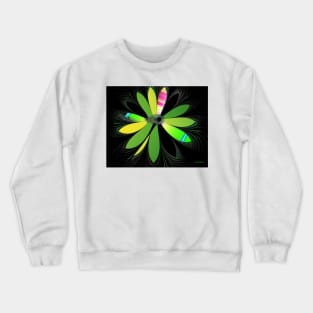 Fractal Flower Crewneck Sweatshirt